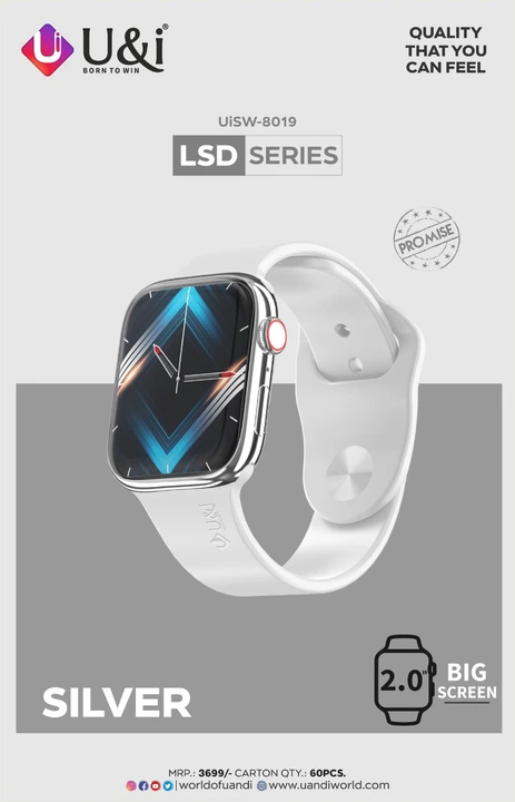 U and i lsd series smart watch  uploaded by C mart on 3/13/2023