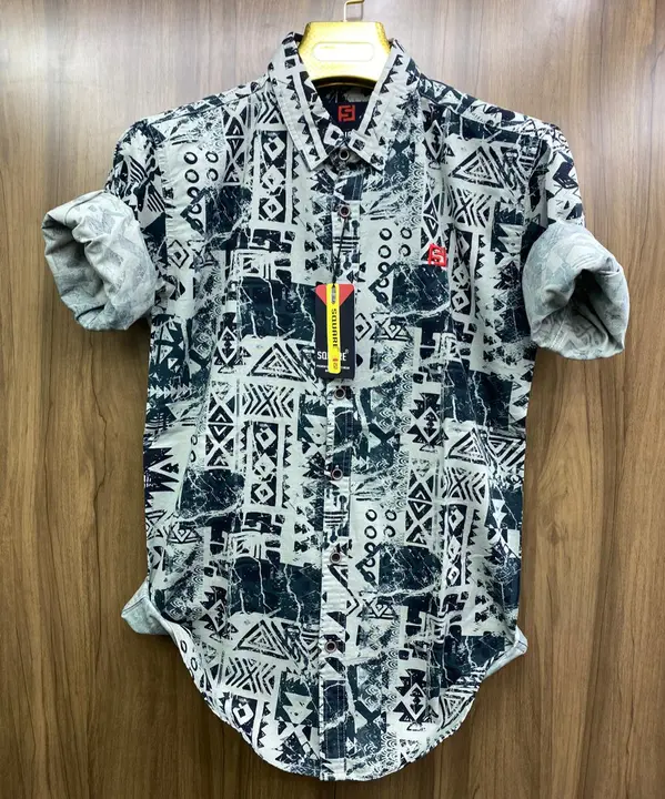 HEAVY TWILL PRINTED SHIRT'S uploaded by Faateh Export (NO COD)📞9321897053 on 3/13/2023