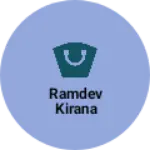 Business logo of Ramdev kirana