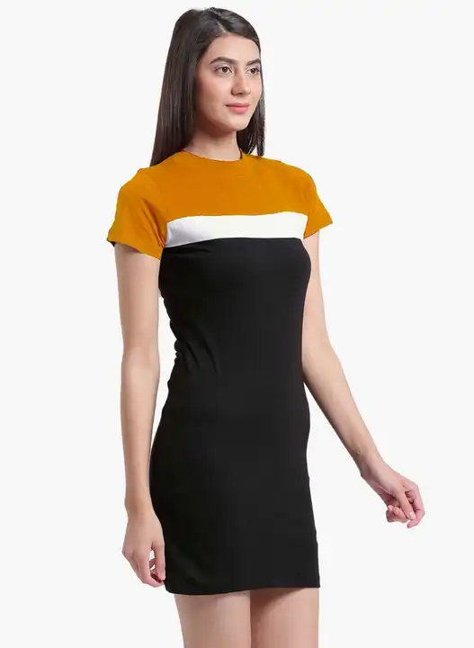 Women's New Colorblock Dress. uploaded by Glow More Enterprise  on 3/13/2023