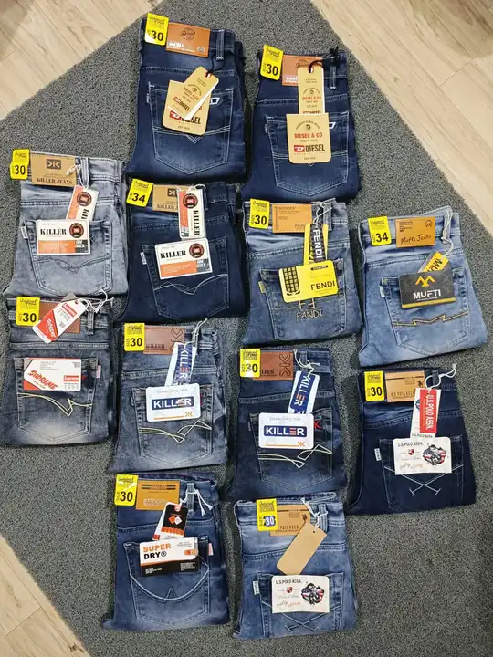 Jeans for men uploaded by VARDHAK COLLECTION  on 5/26/2024