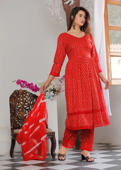Dress  uploaded by Jaipuri Fashion Point  on 3/13/2023