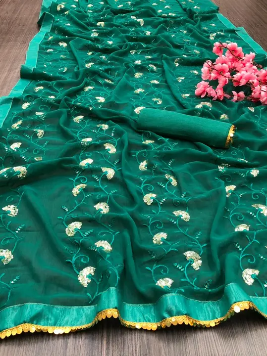 Full work saree uploaded by S.S. FASHION SURAT  on 3/13/2023