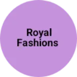 Business logo of ROYAL FASHIONS