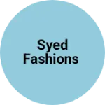 Business logo of Syed Fashions