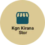 Business logo of Kgn kirana stor