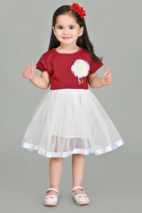baby girls frock uploaded by FASHION TRENZS on 3/13/2023