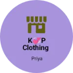 Business logo of K💞P clothing