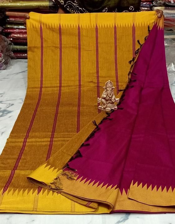 Temple gadwal saree uploaded by business on 2/26/2021