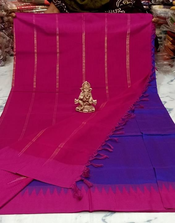 Temple gadwal saree uploaded by business on 2/26/2021