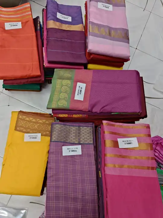 Silk saree with blouse  uploaded by MAA Narayani collection on 3/13/2023