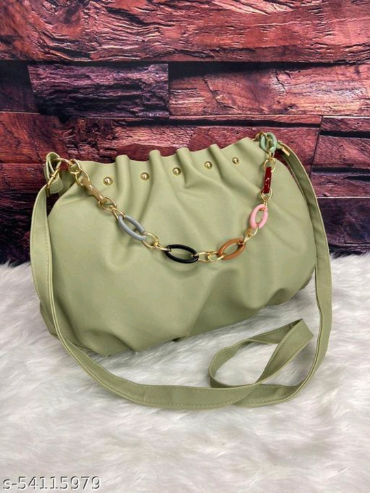NEW FANCY SLINGBAGS FOR WOMEN
Name: NEW FANCY SLINGBAGS FOR WOMEN
Material: PU
No. of Compartments:  uploaded by Durga collection on 3/13/2023