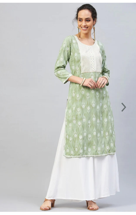 Embroidered kurti  uploaded by Vivekanand ecommerce company on 3/13/2023