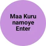 Business logo of Maa kurunamoye enter prise
