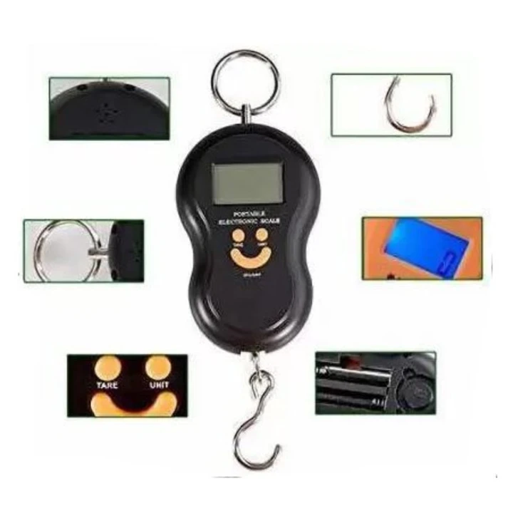 Digital Weighing Machine Digital Imported Portable Digital Luggage Weight Scale 50 Kg uploaded by Mvdmart on 3/13/2023