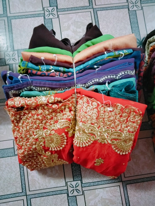 Product image of Mix sarees, price: Rs. 100, ID: mix-sarees-65655869