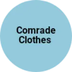 Business logo of Comrade clothes