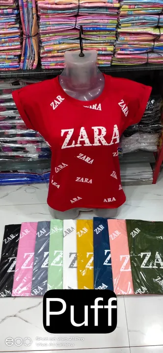 Girls top tshirt uploaded by Huda traders on 3/13/2023