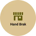 Business logo of Hand brak