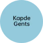 Business logo of Kapde gents