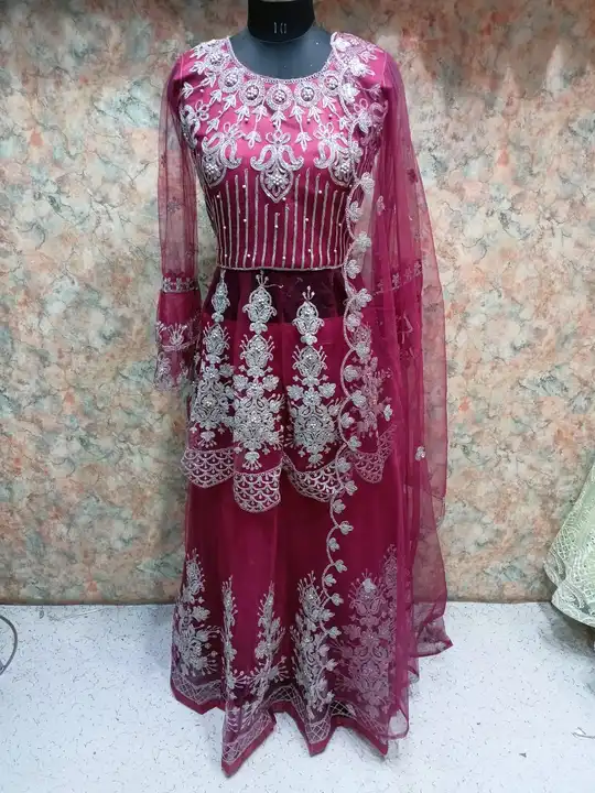 Back front work with dupatta  uploaded by K k cloth on 3/13/2023