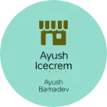 Business logo of AYUSH ICECREM and CAKE POINT