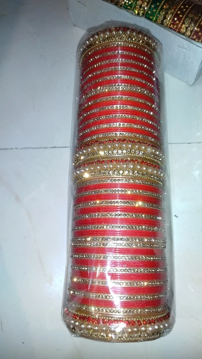 Pachrangi chura  uploaded by Guru nanak bangles store on 3/13/2023