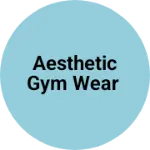 Business logo of Aesthetic gym wear
