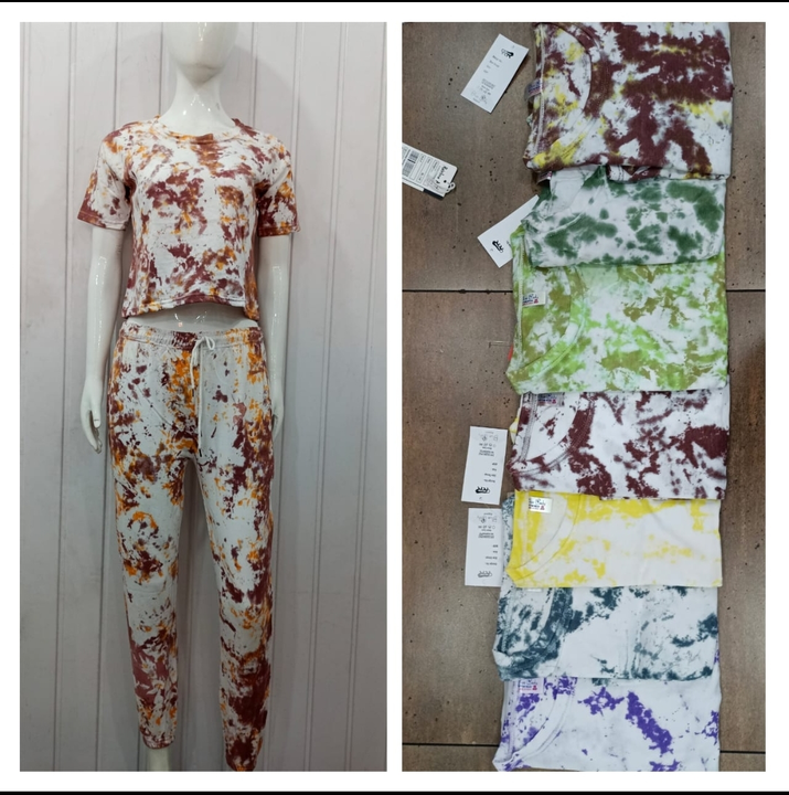 Womens tye dye set uploaded by Blue lady apparel on 5/22/2024