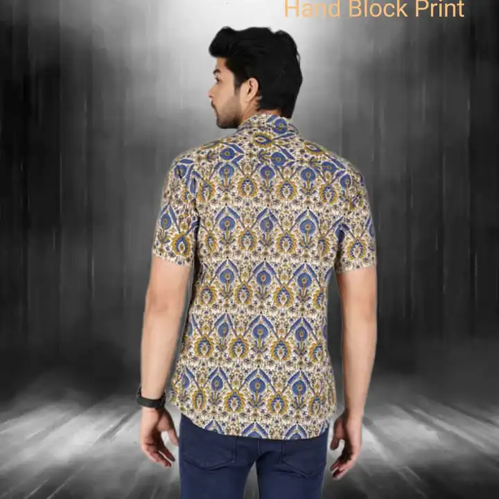 Handblock cotton shirt uploaded by Sawan handicrafts on 3/14/2023