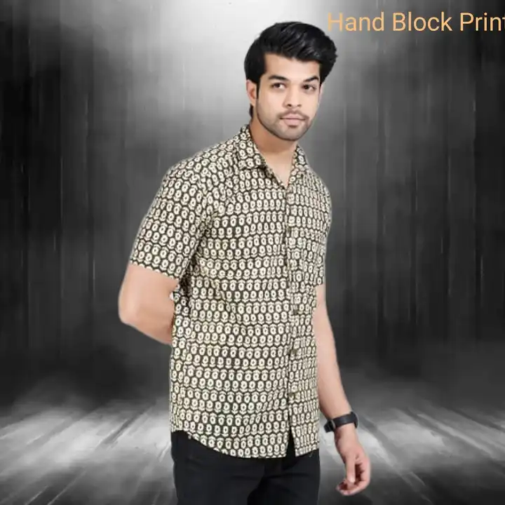 Handblock cotton shirt uploaded by Sawan handicrafts on 6/2/2024