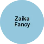 Business logo of Zaika fancy