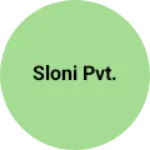 Business logo of Sloni pvt.