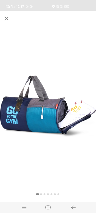 Gym bag uploaded by FICRO PVT LTD  on 3/14/2023