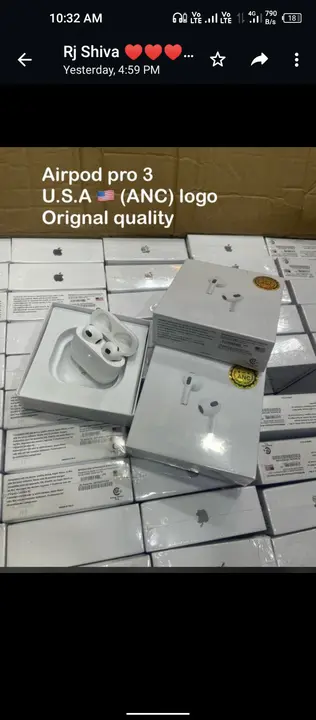 USA og Air Pods pro  uploaded by Ronak mobile Sales And Service on 3/14/2023