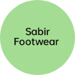 Business logo of Sabir footwear