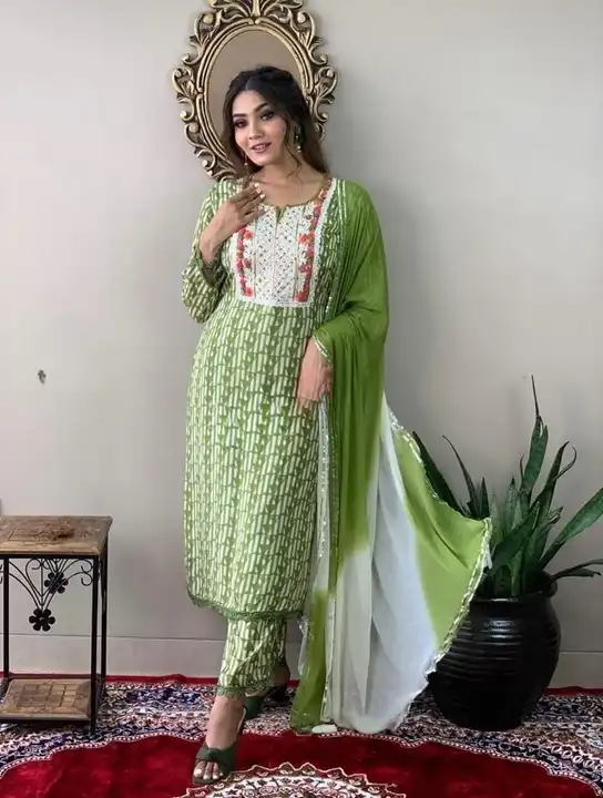 Kurti   set with dupatta  uploaded by business on 3/14/2023