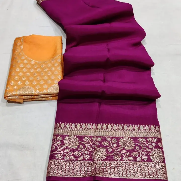 Product uploaded by Jaipuri wholesale gotta patti kurtis nd sarees on 3/14/2023