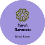 Business logo of Harsh garments shop
