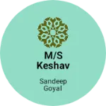 Business logo of M/S keshav traders