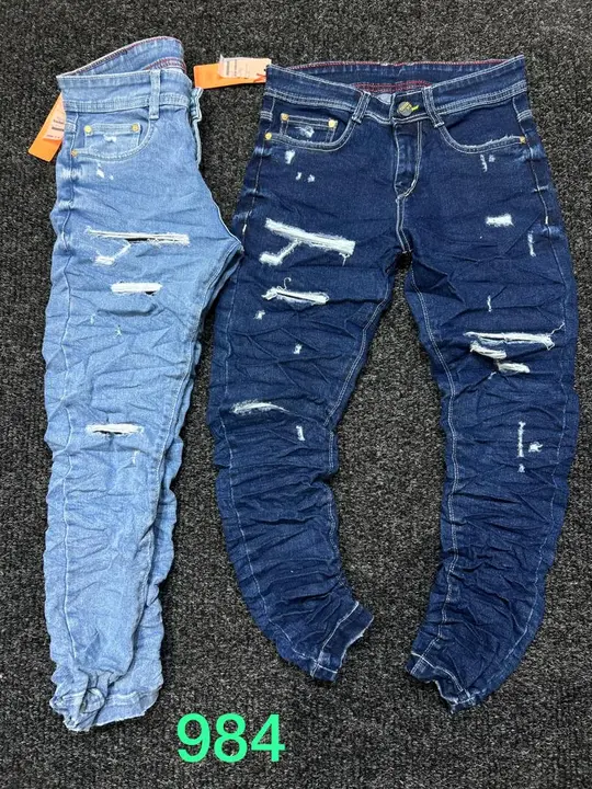 Denim jeans for men uploaded by Sri Balaji on 3/14/2023