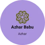 Business logo of Azhar babu