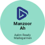Business logo of Manzoor ah