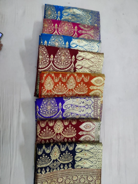 Banarasi embroidery with stone work  uploaded by business on 3/14/2023