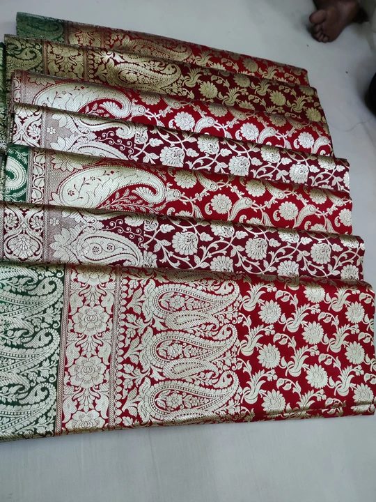 Banarasi semi silk saree full work  uploaded by business on 3/14/2023