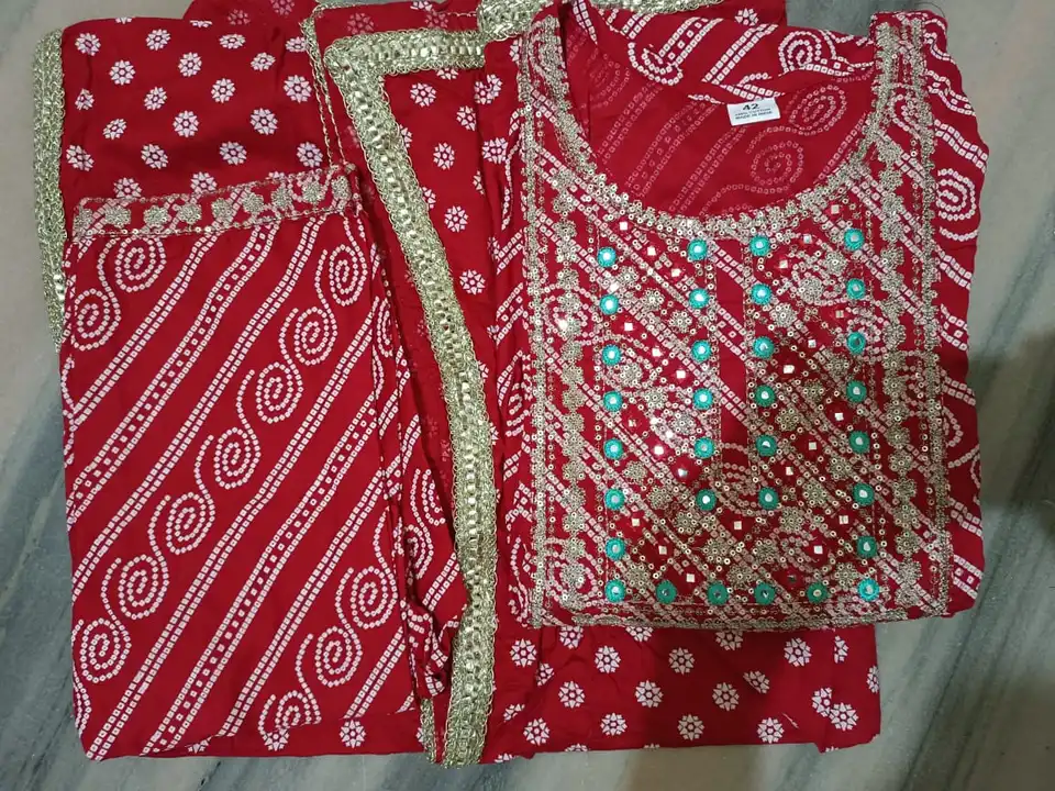 Sell offer
Nayara cut suit
Size M L XL Xxl

Fabric - Reyon
Price 670 shipping free uploaded by Mahipal Singh on 3/14/2023