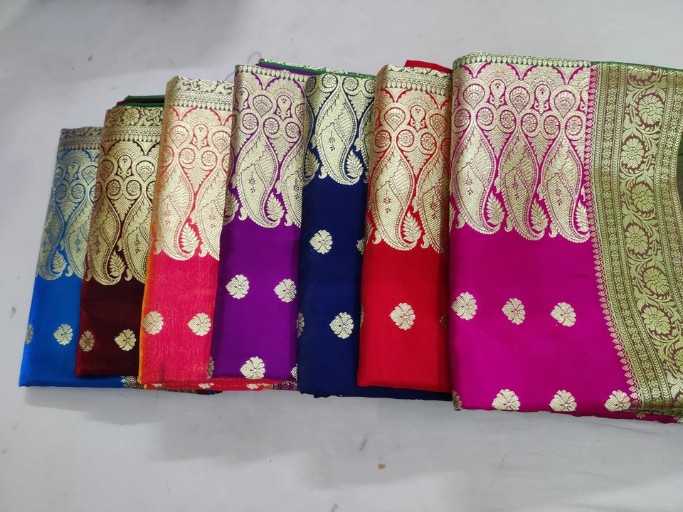 Banarasi semi silk  uploaded by Rizwan fabrics on 5/30/2024