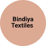 Business logo of BINDIYA TEXTILES