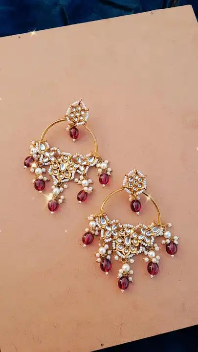 Kundan Earrings  uploaded by Sb designs on 3/14/2023