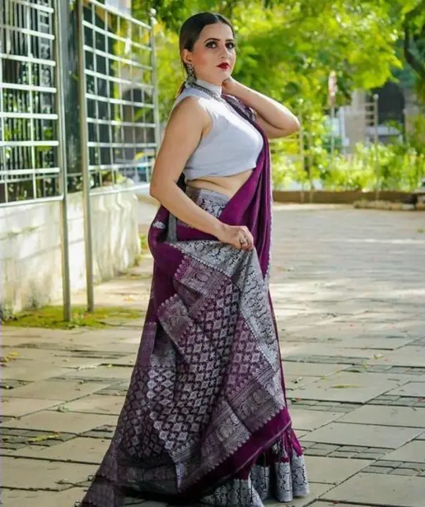 Beautiful banarasi silk saree  uploaded by Dhananjay Creations Pvt Ltd. on 3/14/2023